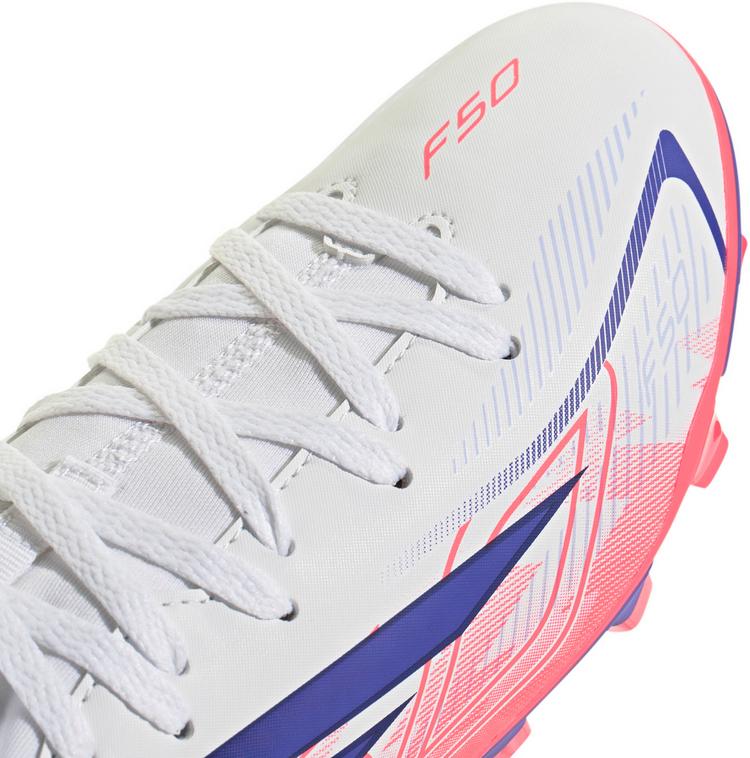 adidas adidas F50 HYPERFAST CLUB MID FG/MG Fu&szlig;ballschuhe Kinder - ftwwht-solpur-soltur - 4 | SportScheck