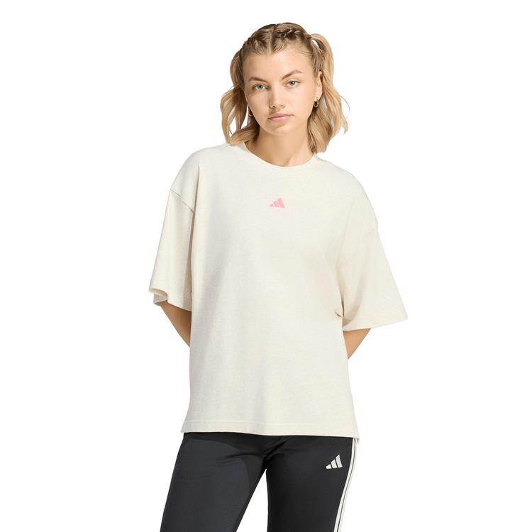 adidas adidas Studio Pack T-Shirt Damen - chalk white melange - 0 | SportScheck