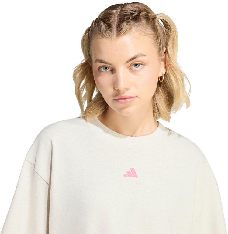 adidas adidas Studio Pack T-Shirt Damen - chalk white melange - 3 | SportScheck