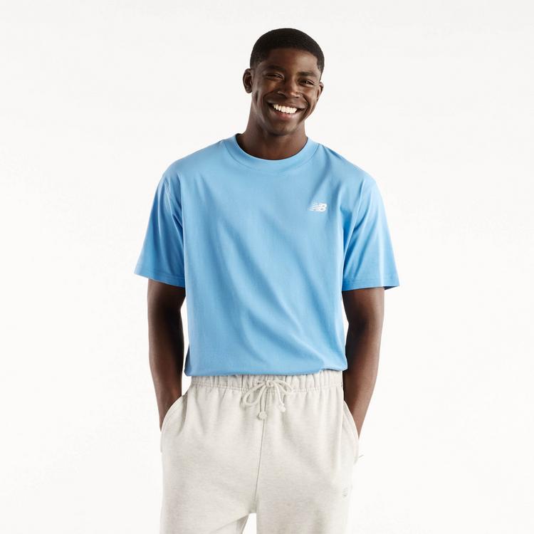 NEW BALANCE NEW BALANCE Essentials T-Shirt Herren - analog blue - 0 | SportScheck