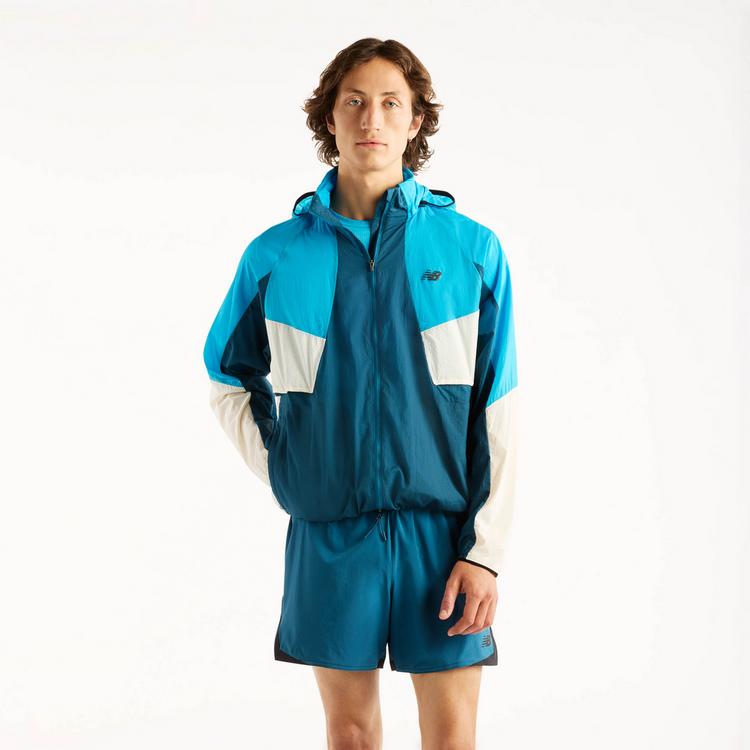 NEW BALANCE NEW BALANCE Mens Running Jacket Laufjacke Herren - blue - 0 | SportScheck