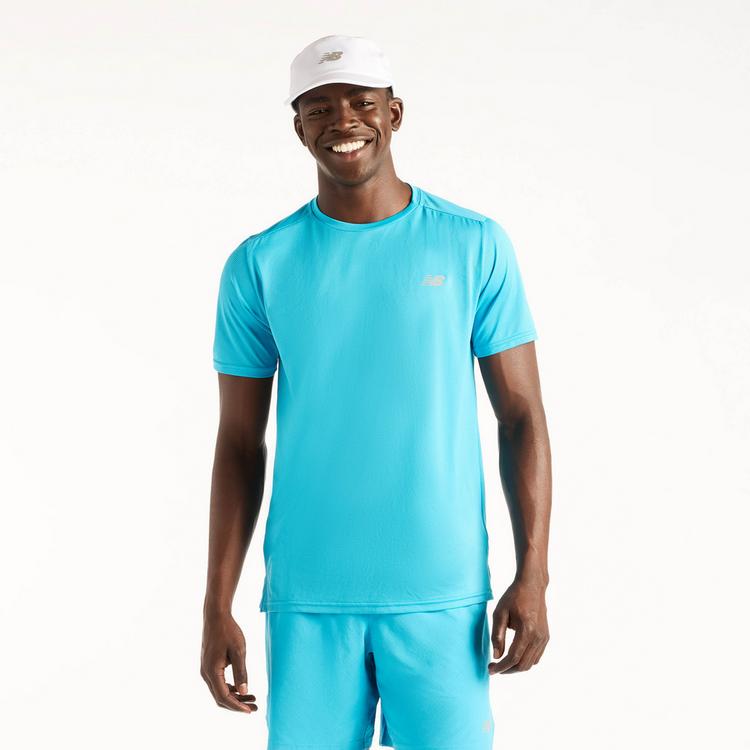 NEW BALANCE NEW BALANCE Sport Essential T-Shirt Funktionsshirt Herren - blue - 0 | SportScheck