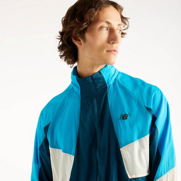 NEW BALANCE NEW BALANCE Mens Running Jacket Laufjacke Herren - blue - 3 | SportScheck