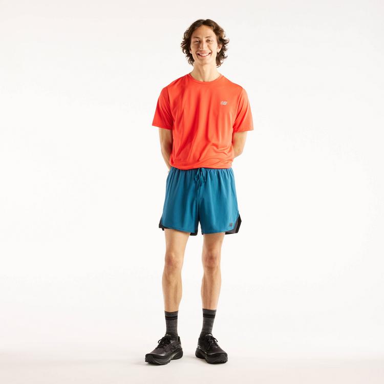 NEW BALANCE NEW BALANCE Essential Laufshorts Herren - Blau - 2 | SportScheck