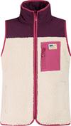 Protest Fleeceweste Damen - current purple