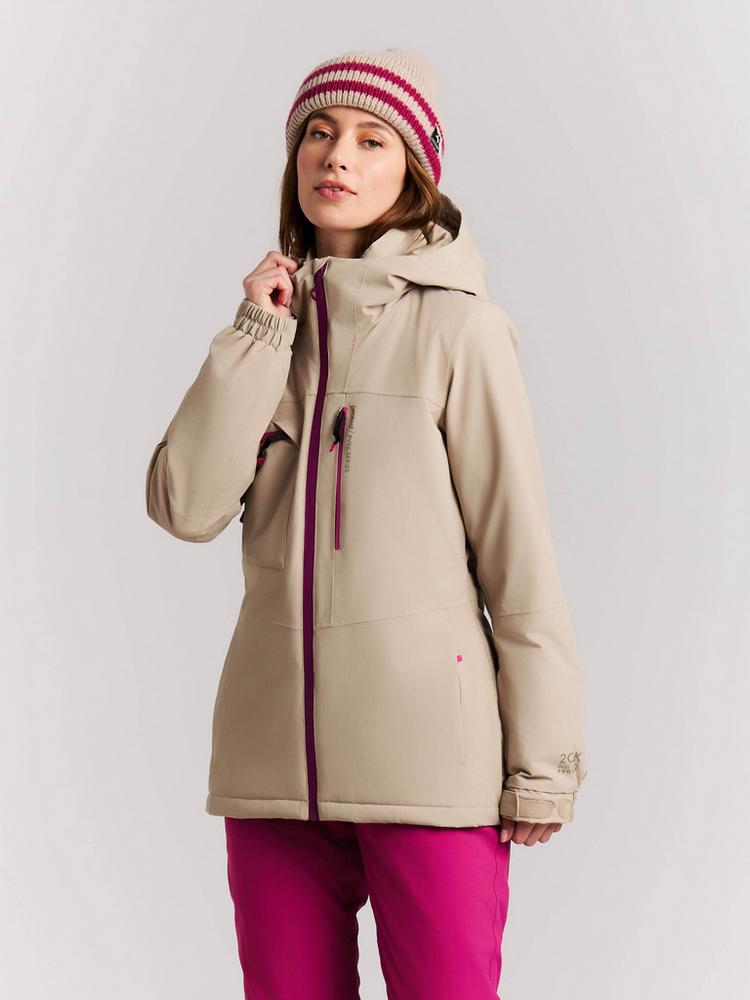 Protest Protest Skijacke Damen - bamboobeige - 0 | SportScheck