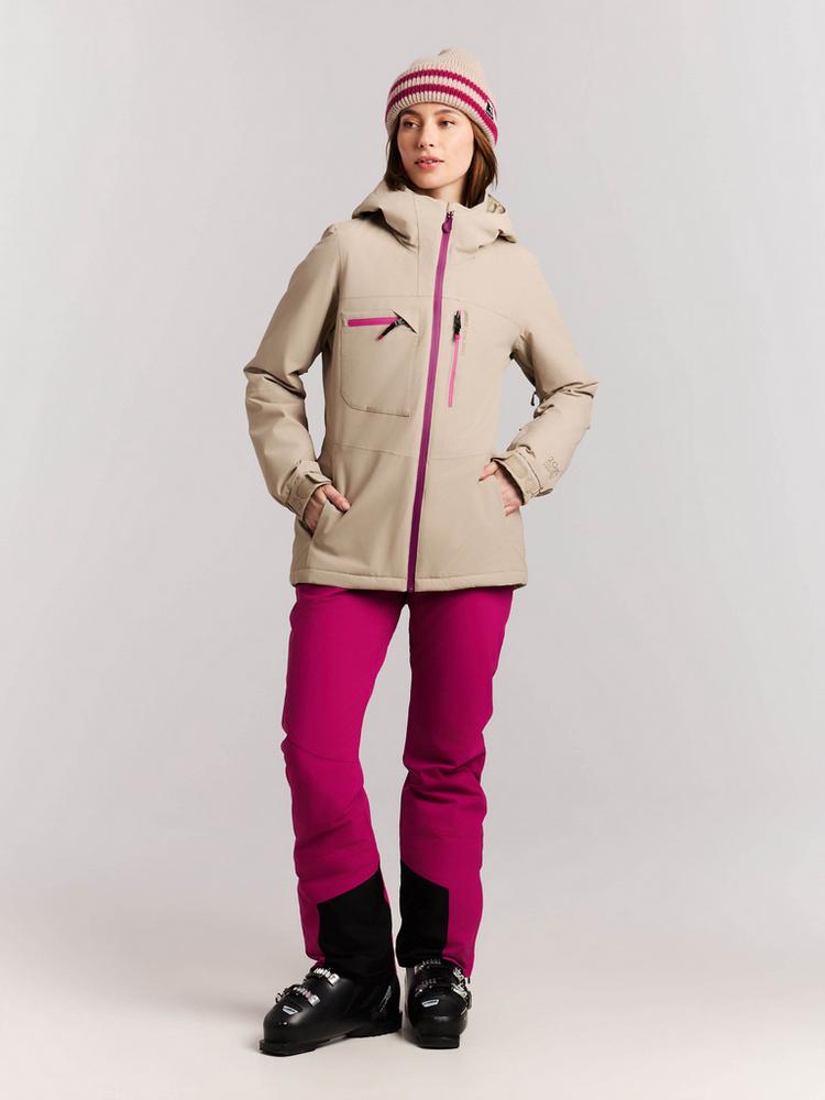 Protest Protest Skijacke Damen - bamboobeige - 2 | SportScheck