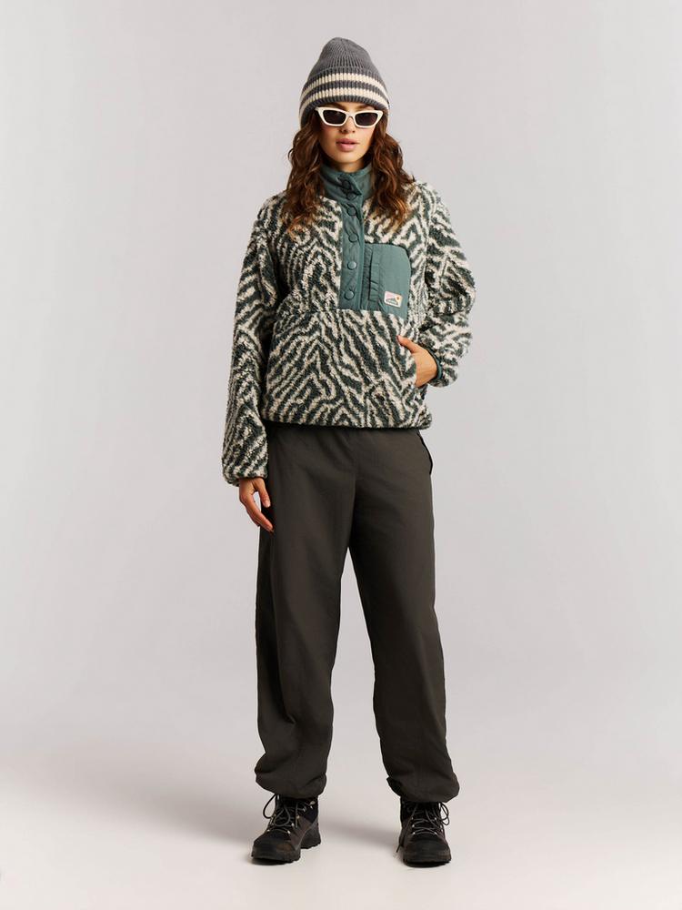 Protest Protest Fleeceshirt Damen - evergreen - 2 | SportScheck