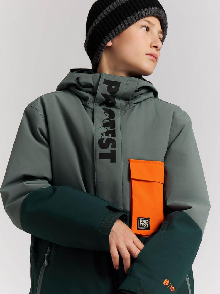 Protest Protest Skijacke Jungen - evergreen - 4 | SportScheck