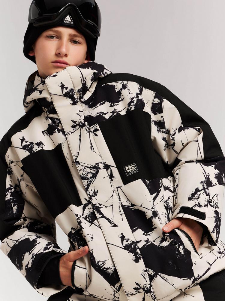 Protest Protest Skijacke Jungen - kitoffwhite - 4 | SportScheck