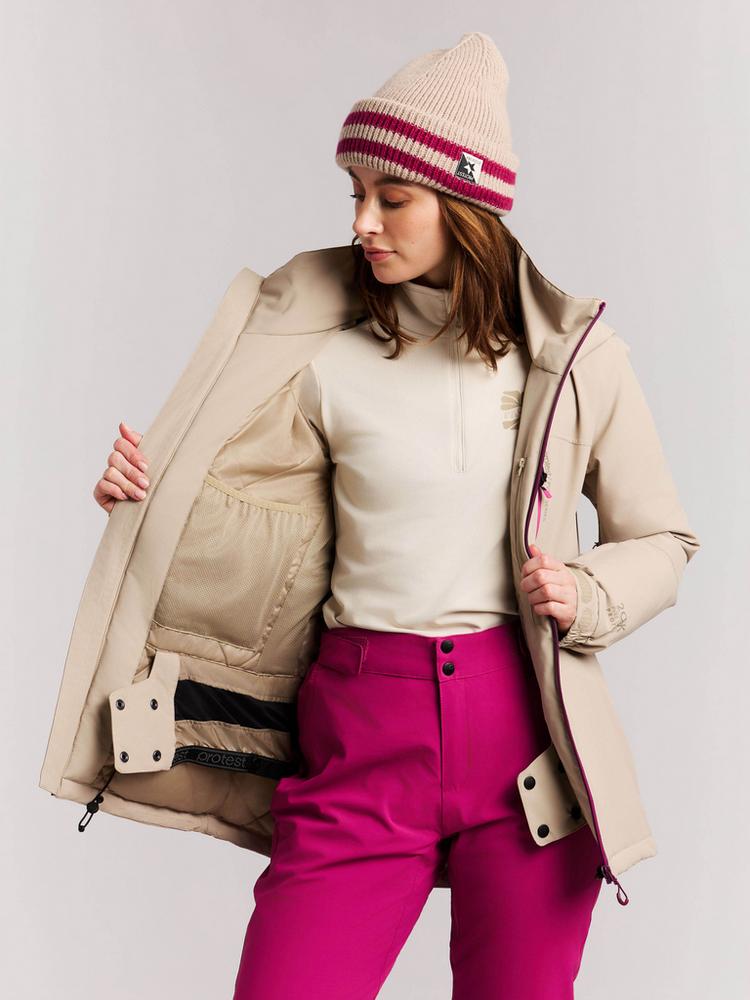 Protest Protest Skijacke Damen - bamboobeige - 5 | SportScheck