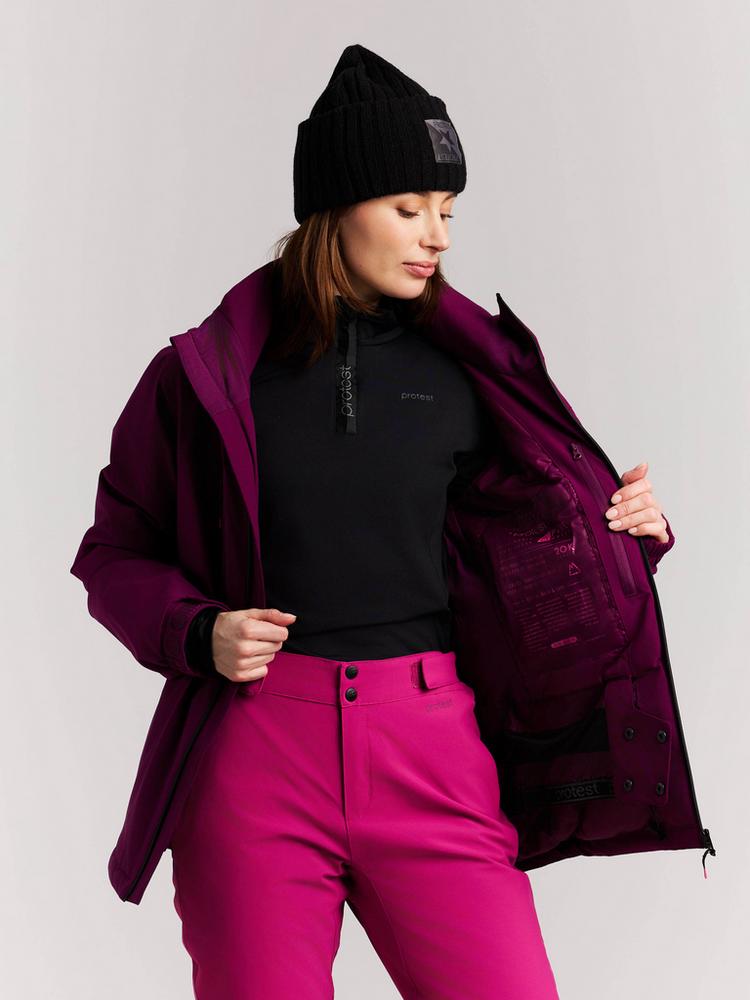 Protest Protest BEVERLY Skijacke Damen - current purple - 6 | SportScheck
