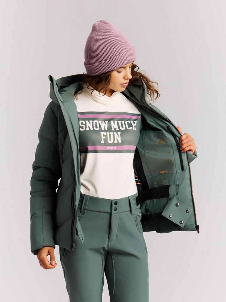 Protest Protest Skijacke Damen - evergreen - 6 | SportScheck