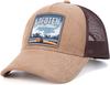 Smith and Miller Noah Trucker Cap Herren - milk coffee-brown