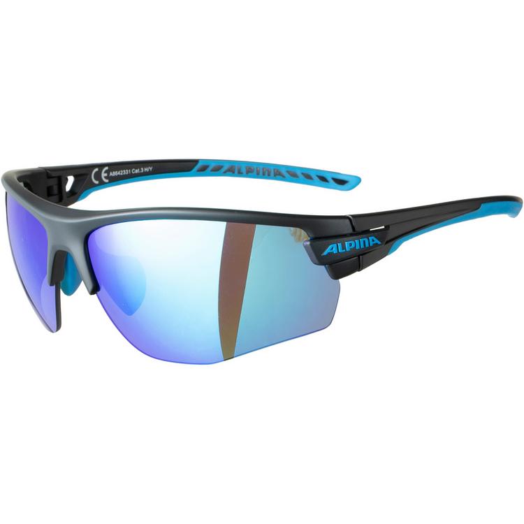 ALPINA ALPINA TRI-SCRAY 2.0 HR Brille - black-cyan matt - 0 | SportScheck