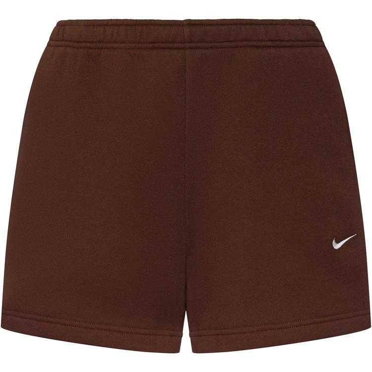 Nike Nike Studio Fleece Sweatshorts Damen - cacao wow-sail - 0 | SportScheck