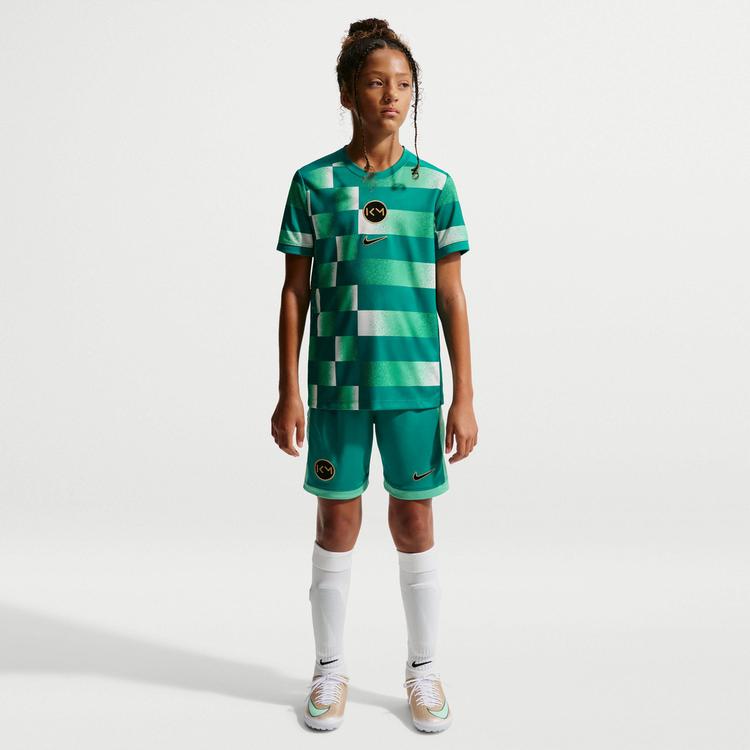 Nike Nike Kylian Mbappe Funktionsshirt Kinder - rio teal-elemental gold-metallic go - 2 | SportScheck