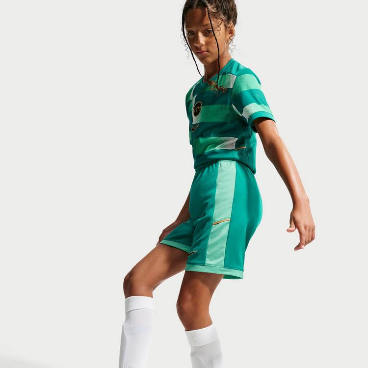 Nike Nike KYLIAN MBAPPE ACD25 Fu&szlig;ballshorts Kinder - rio teal-light menta-metallic gold - 3 | SportScheck