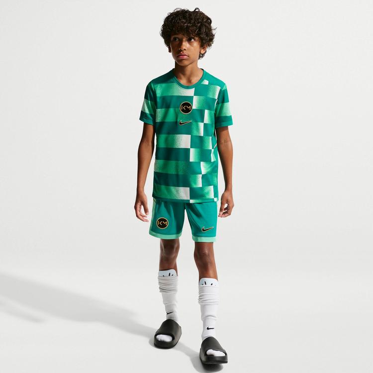 Nike Nike Kylian Mbappe Funktionsshirt Kinder - rio teal-elemental gold-metallic go - 3 | SportScheck