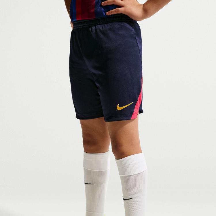 Nike Nike FC BARCELONA HOME Fu&szlig;ballshorts Kinder - blackened blue-mineral yellow - 4 | SportScheck