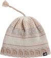 The North Face CABIN Bommelm&uuml;tze Herren - stone slab jacquard-tas