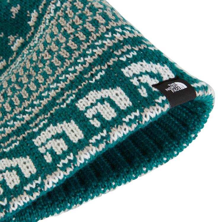 The North Face The North Face CABIN Bommelm&uuml;tze Herren - pacific teal jacquard-t - 0 | SportScheck