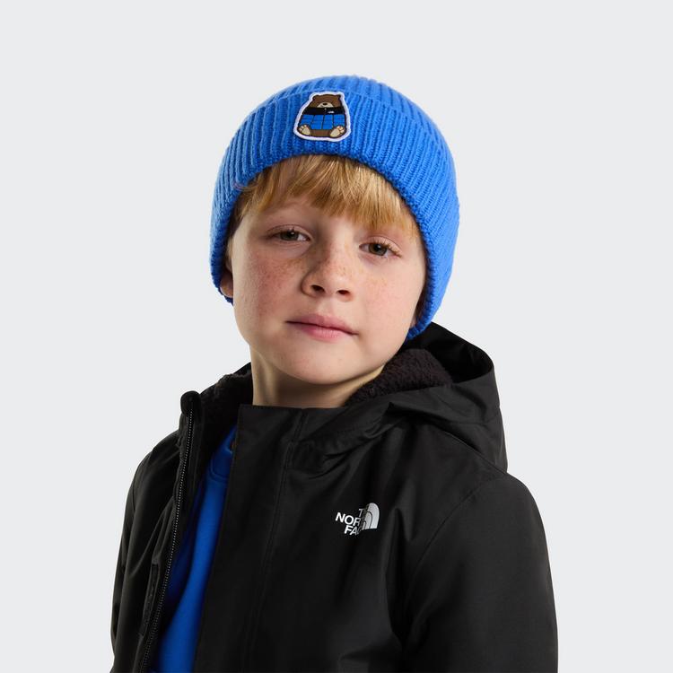The North Face The North Face LOGO Beanie Kinder - active blue-nuptse bear - 0 | SportScheck