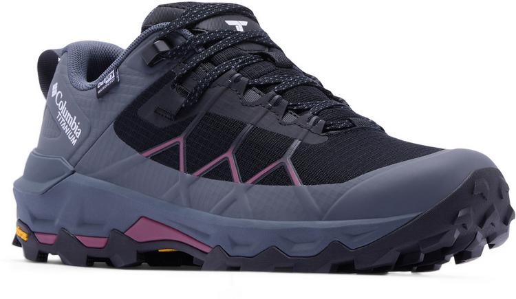 Columbia Columbia PEAKFREAK TITANIUM OUTDRY Multifunktionsschuhe Damen - black-antique mauve - 4 | SportScheck