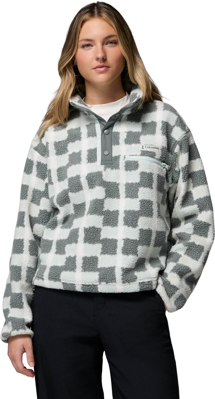 Columbia Columbia Helvetia II Fleeceshirt Damen - sedona sage-geostack - 0 | SportScheck