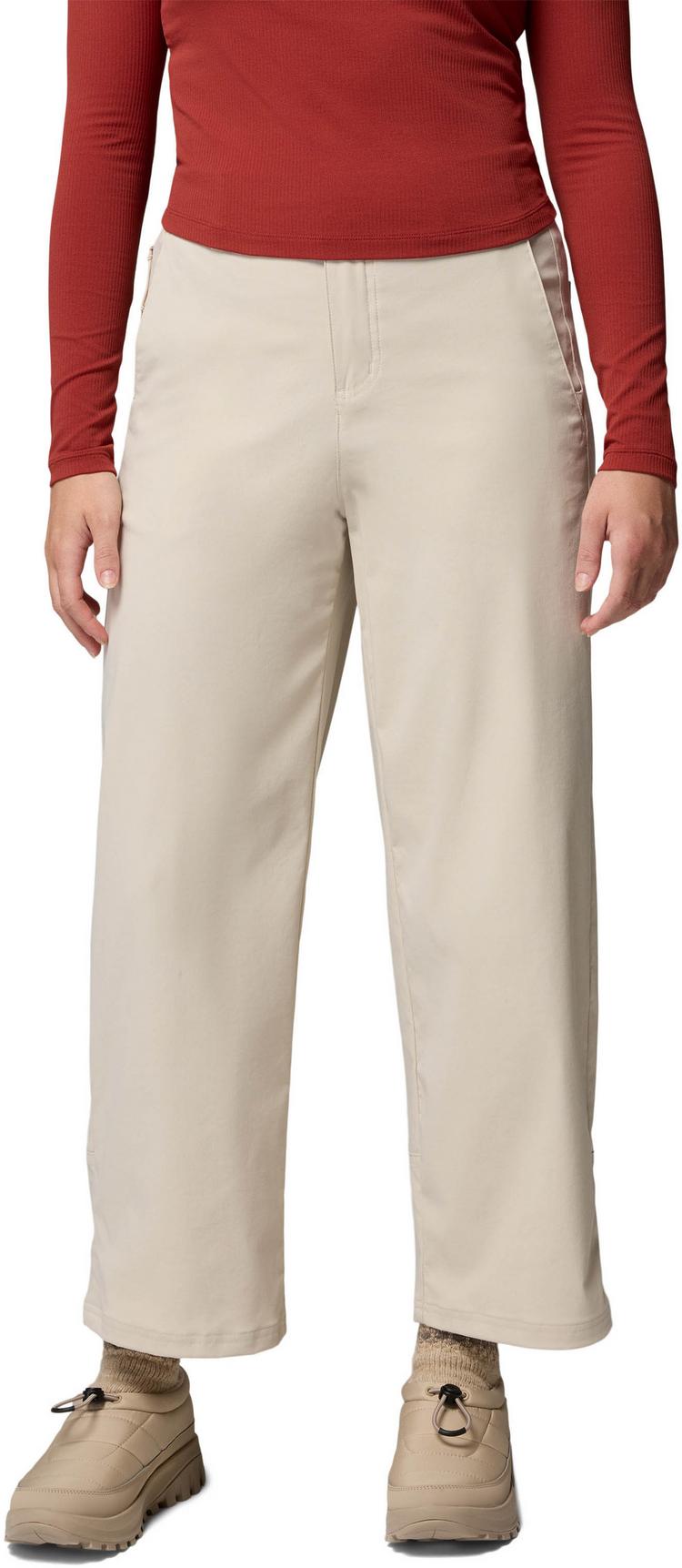 Columbia Columbia ROC Tech Wide Chinohose Damen - dark stone - 0 | SportScheck