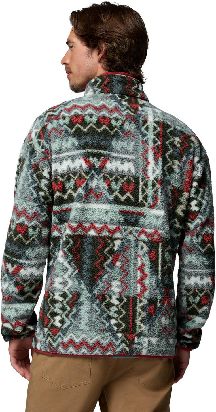 Columbia Columbia Helvetia II Fleeceshirt Herren - sedona sage geomix - 1 | SportScheck