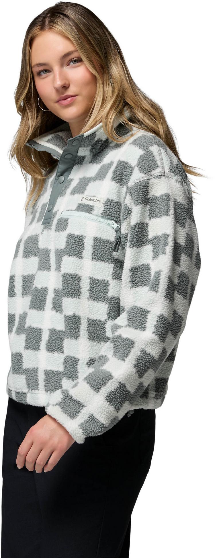 Columbia Columbia Helvetia II Fleeceshirt Damen - sedona sage-geostack - 2 | SportScheck