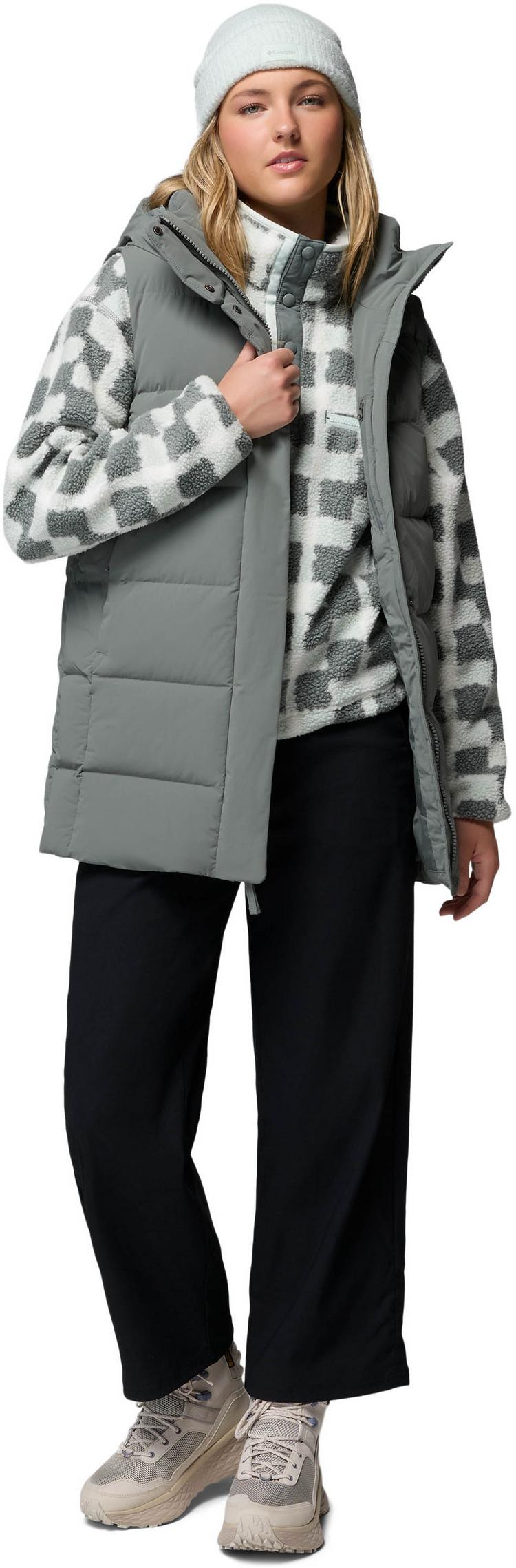 Columbia Columbia Helvetia II Fleeceshirt Damen - sedona sage-geostack - 3 | SportScheck