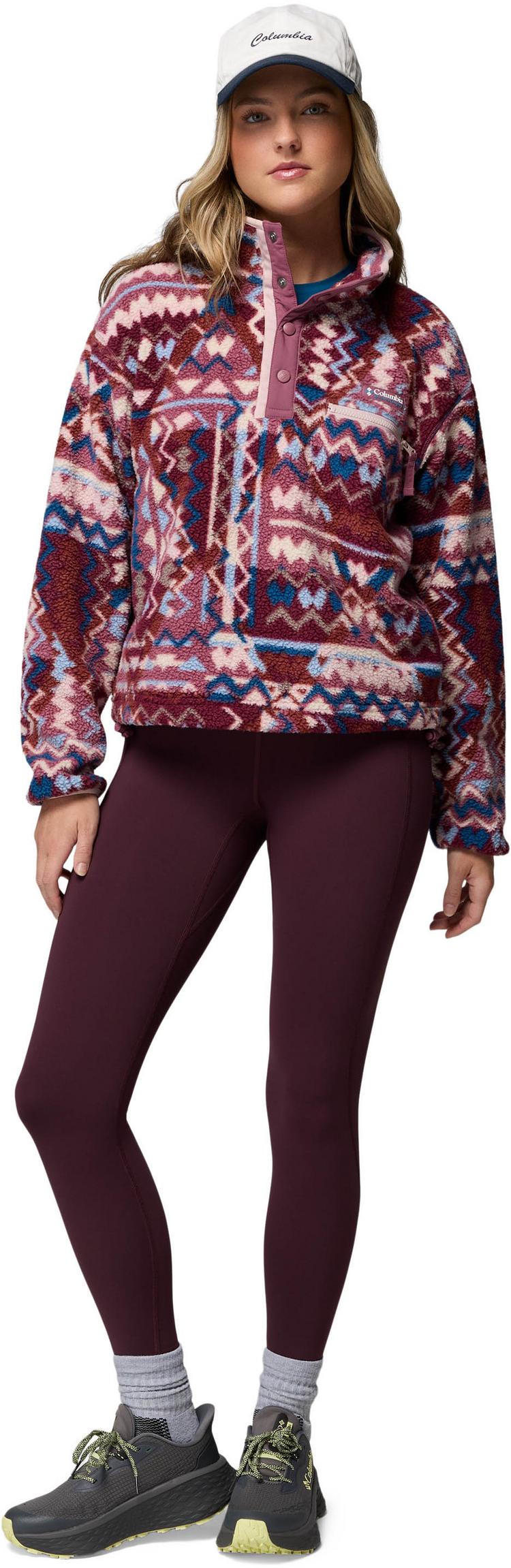 Columbia Columbia Helvetia II Fleeceshirt Damen - antique mauve-geomix - 3 | SportScheck