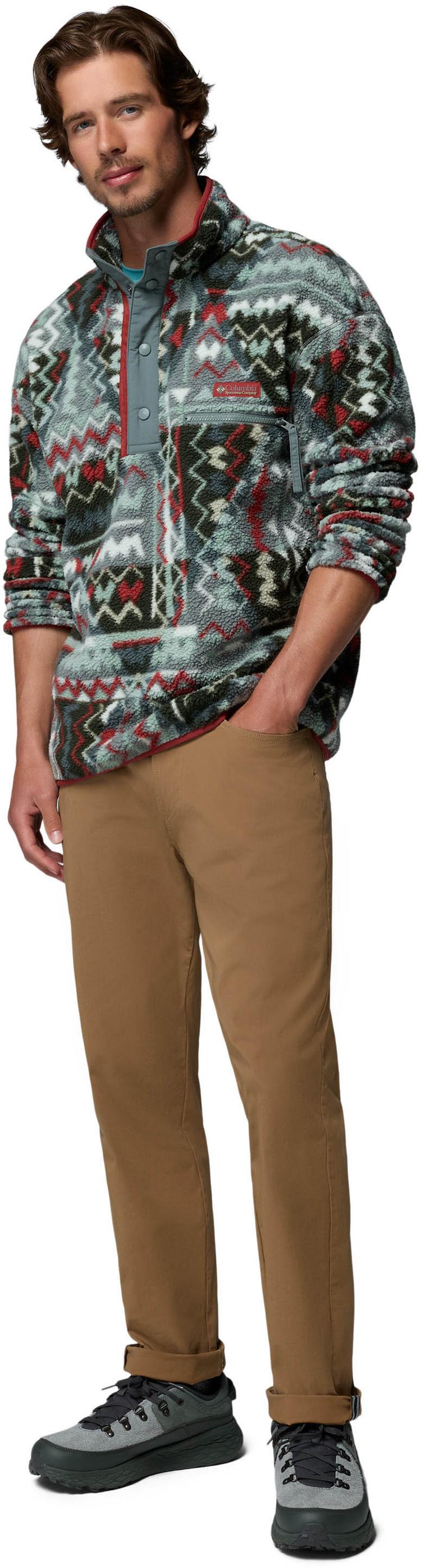 Columbia Columbia Helvetia II Fleeceshirt Herren - sedona sage geomix - 3 | SportScheck