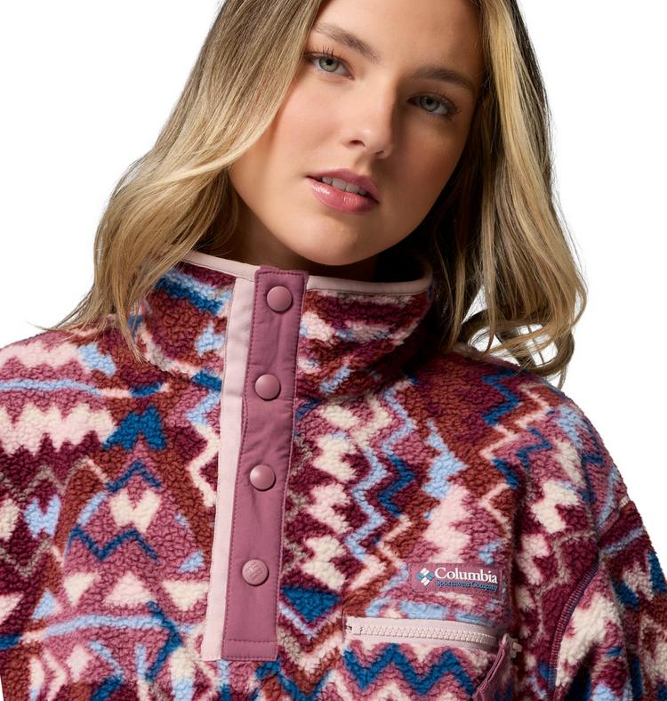 Columbia Columbia Helvetia II Fleeceshirt Damen - antique mauve-geomix - 4 | SportScheck