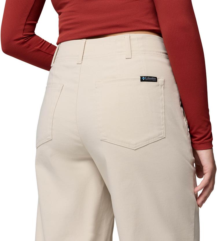 Columbia Columbia ROC Tech Wide Chinohose Damen - dark stone - 6 | SportScheck