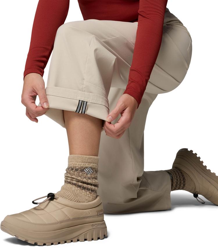 Columbia Columbia ROC Tech Wide Chinohose Damen - dark stone - 7 | SportScheck