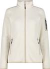 CMP Strickfleece Damen - bianco gesso-darker