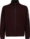 CMP Fleecejacke Herren - borgogna-antracite