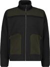 CMP Fleecejacke Herren - carbone mel-olive mel