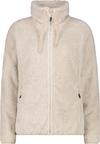 CMP Fleecejacke Damen - bianco gesso-kaky