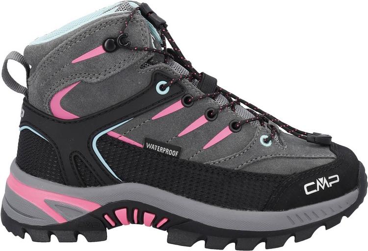 CMP CMP RIGEL 2.0 MID WP Wanderschuhe Kinder - grey-acquarius-pink fluo - 0 | SportScheck