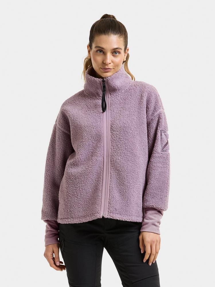 Didriksons Didriksons MELLA 3 Fleecejacke Damen - lilac haze - 0 | SportScheck