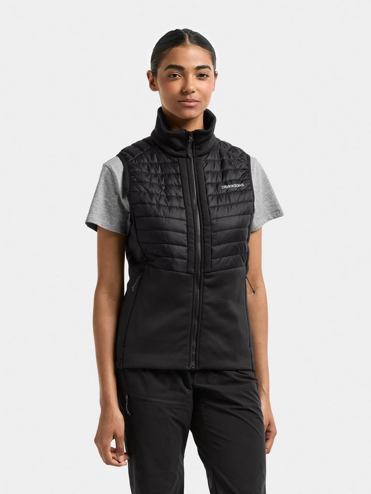 Didriksons Didriksons ANNEMA Outdoorweste Damen - black - 0 | SportScheck