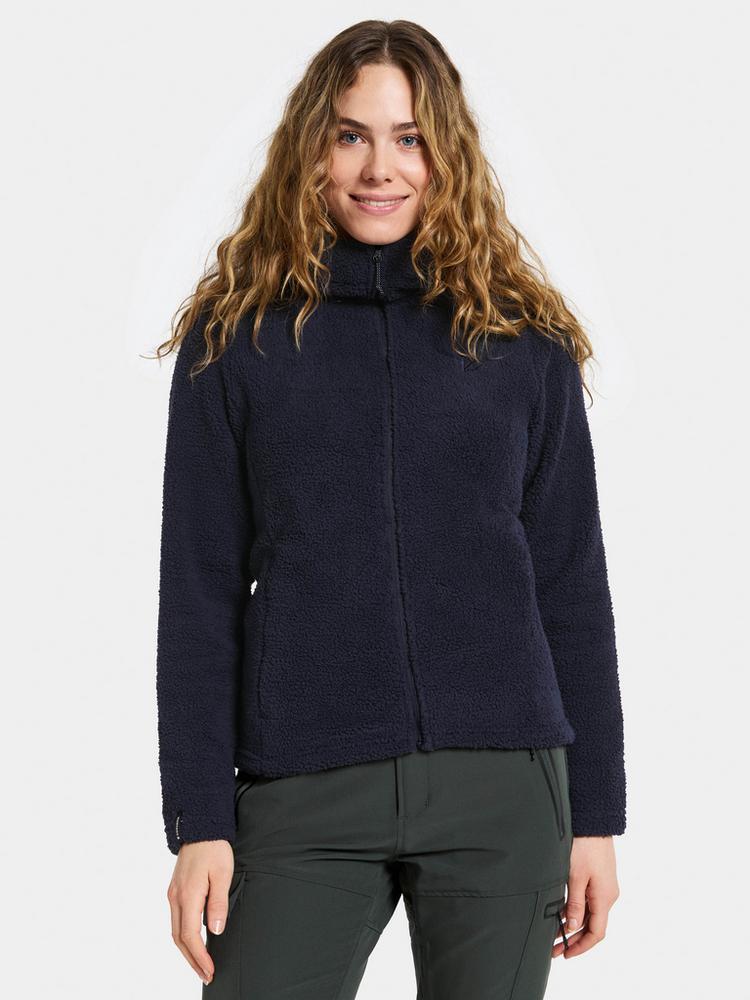 Didriksons Didriksons ANNIKEN 2 Fleecejacke Damen - dark night blue - 0 | SportScheck