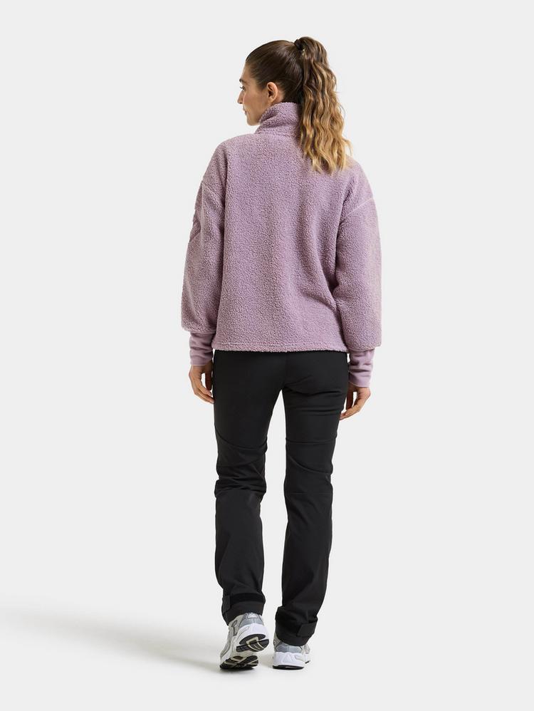 Didriksons Didriksons MELLA 3 Fleecejacke Damen - lilac haze - 1 | SportScheck
