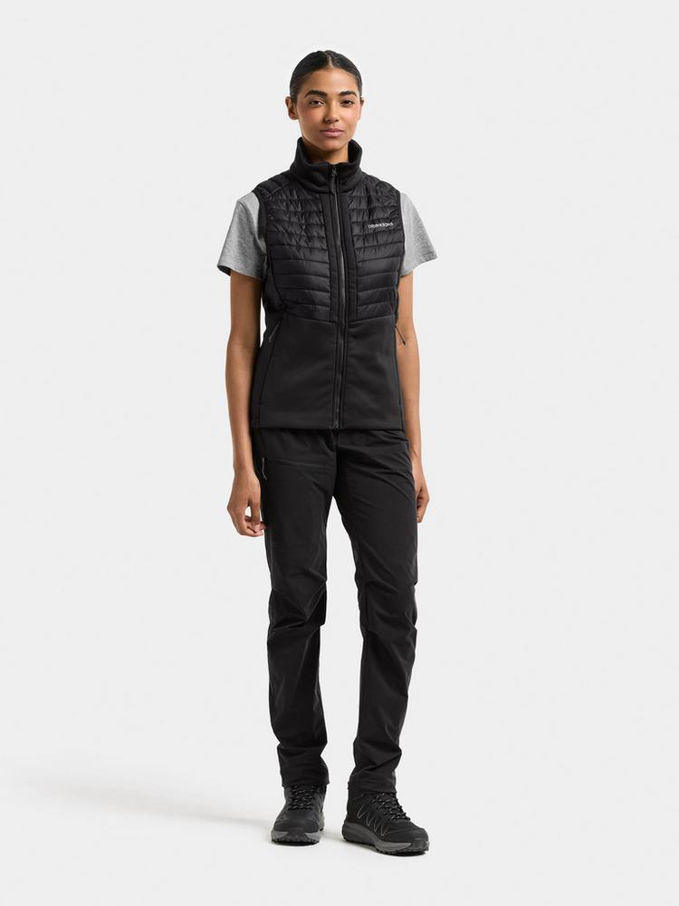Didriksons Didriksons ANNEMA Outdoorweste Damen - black - 1 | SportScheck