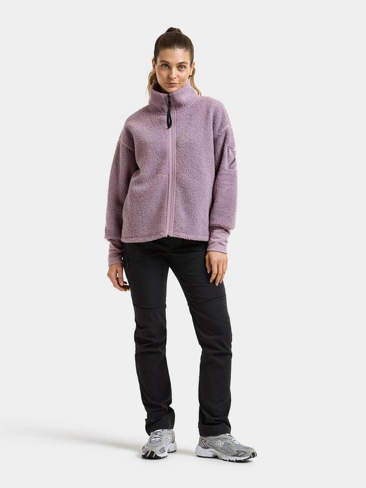 Didriksons Didriksons MELLA 3 Fleecejacke Damen - lilac haze - 2 | SportScheck