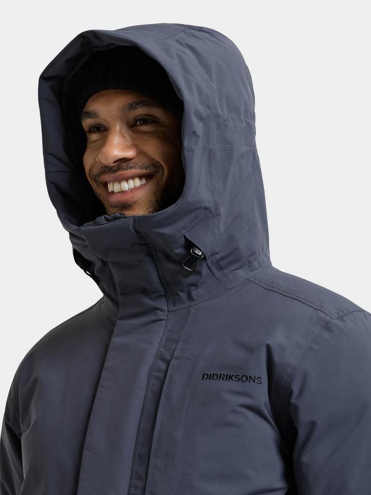 Didriksons Didriksons AKILLES 3 Parka Herren - sleepy blue - 6 | SportScheck
